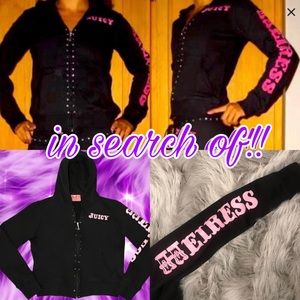 💖N SEARCH OF💖 Juicy Couture Heiress Hoodie